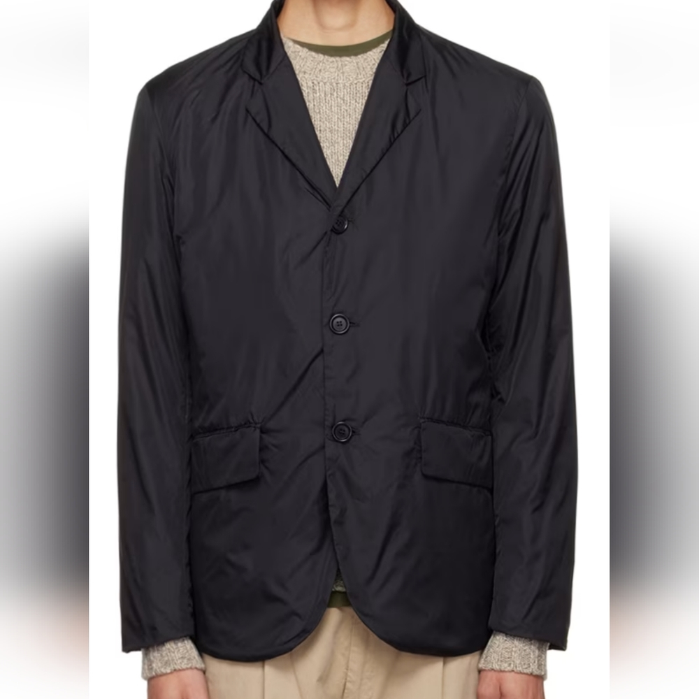 ASPESI BLAZER  SILK filling Navy Sm